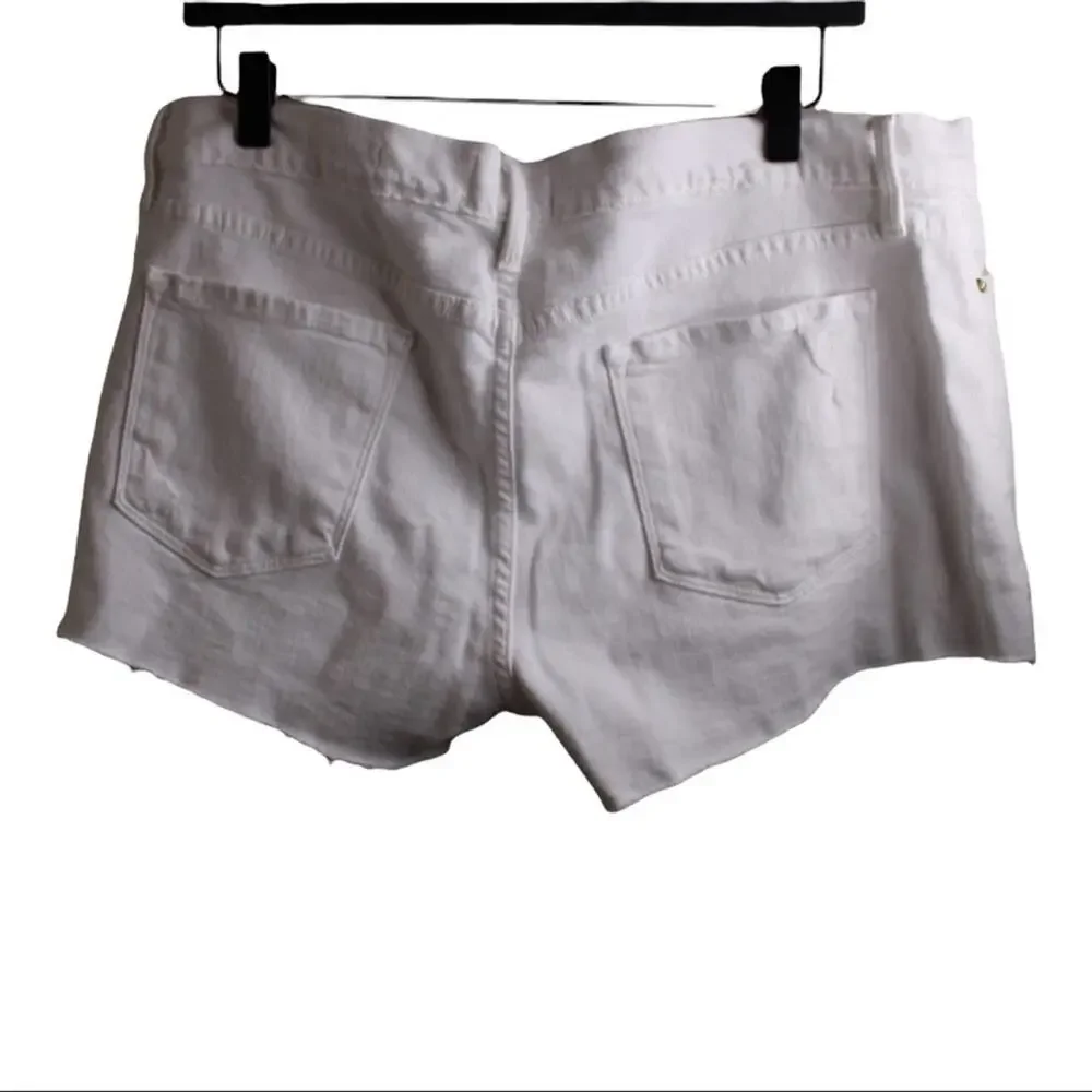 Frame‎ Le Cutoff Tulip Hem Raw White 33